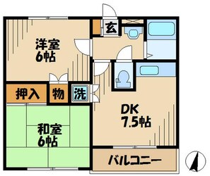 オービットIIの物件間取画像